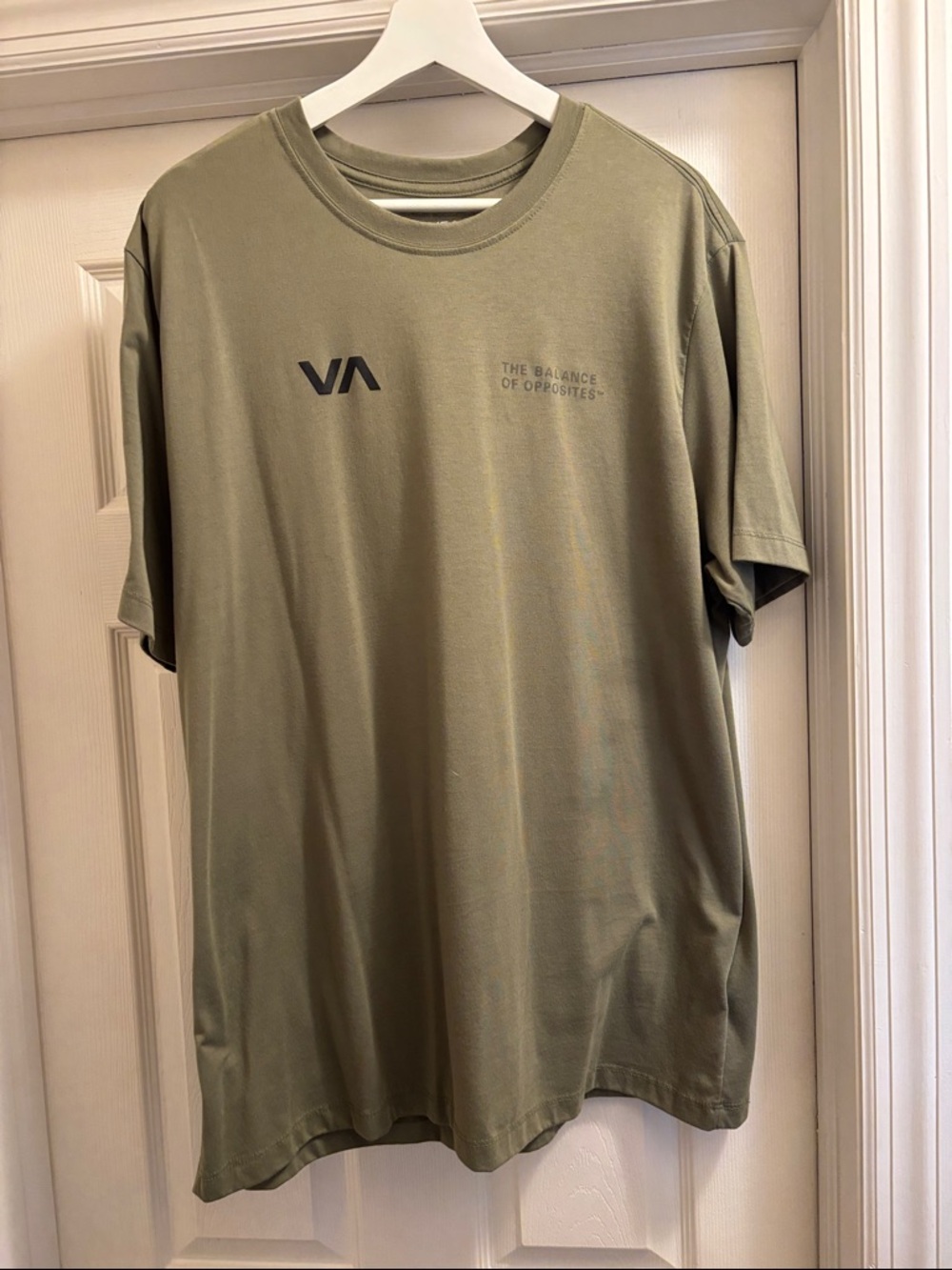RVCA Olive Graphic Short Sleeve Tee